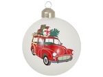 Christmas ball Charline car white fra GreenGate - Tinashjem